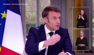 Emmanuel Macron : "La réforme des retraites ne me fait pas plaisir"