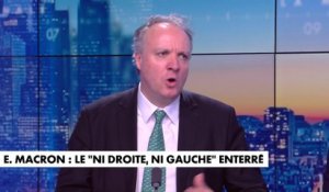 L'édito de Jérôme Béglé : «Emmanuel Macron : le "ni droite, ni gauche" enterré»