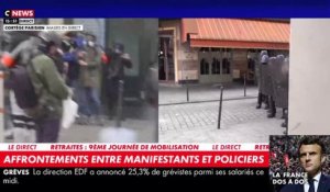 Les enseignes de fast-food Mcdonald's et Burger King attaqués boulevard de Sébastopol à Paris avec des cocktails molotov