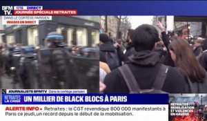 Paris: la préfecture de police évalue la présence d'éléments perturbateurs à un millier, 14 interpellations à cette heure