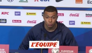 Mbappé : «Je ne suis pas le supérieur hiérarchique de Griezmann» - Foot - Qualif. Euro 2024 - Bleus