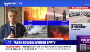 Fabien Roussel: "Il est urgent que le président accepte la main tendue de l'intersyndicale"