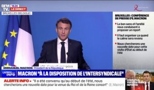 Emmanuel Macron: "J'ai surtout vu des scènes où beaucoup de nos policiers et gendarmes étaient l'objet d'agressions totalement disproportionnées"