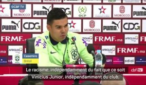 Brésil - Casemiro défend Vinicius et veut que la Liga punisse plus sévèrement le racisme