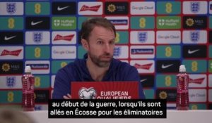 2e j. - Southgate : "Les Ukrainiens se donnent à fond pour apporter de la joie à leur public"