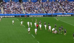 TOP 14 - Essai de Thomas CEYTE (AB) - Aviron Bayonnais - Section Paloise - Saison 2022-2023