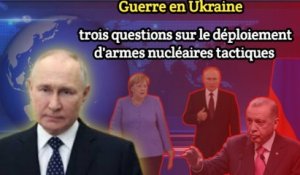 Guerre en Ukraine : Moscou va déployer des armes nucléaires « tactiques » en Biélorussie
