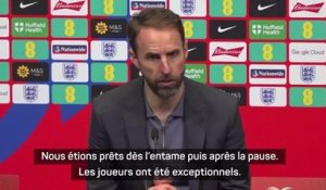 Angleterre - Southgate : "Les joueurs ont été exceptionnels"