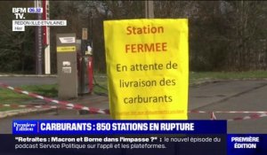 Pénuries de carburant: 850 stations en rupture en France