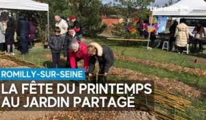 La Fête du printemps célébrée au jardin partagé des Lumières de Romilly-sur-Seine