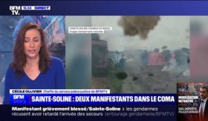 Sainte-Soline: deux manifestants dans le coma