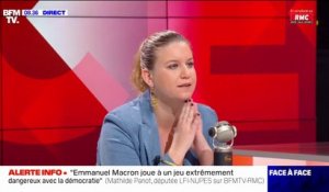 Mathilde Panot (LFI)": "Le gouvernement essaye de faire une diversion grotesque"