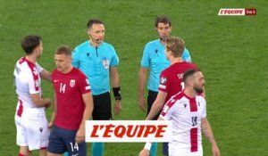 Le résumé de Géorgie - Norvège - Foot - Qualif. Euro