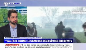 Sainte-Soline: interrogé par BFMTV,  le chef du Samu 79 assure qu'il "n'y a pas de fautif"