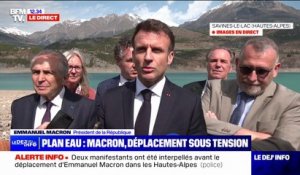 Emmanuel Macron: "Il y a une instrumentalisation politique qui a poussé ou légitimé la violence"
