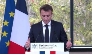 Emmanuel Macron: "On va débloquer 35 millions d'euros supplémentaires par an pour l'eau en Outre-mer"
