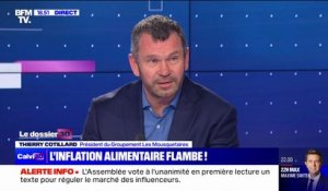 Thierry Cotillard, président du groupement Les Mousquetaires: "La situation va s'empirer, jusqu'à 23-24% d'inflation"