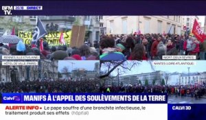 Des rassemblements en France pour dénoncer la demande de dissolution de l'association "Les soulèvements de la Terre"