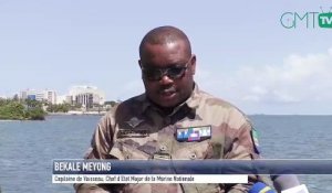 [#Reportage] Déclaration du Chef d'Etat Major de la marine nationale du dimanche 2 Avril 2023