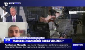 Eddy Sid (SGP-Police FO): "Il manque une quinzaine de fonctionnaires pour enquêter sur les trafics de stupéfiants" à Marseille