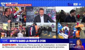 Lyon: la manifestation contre la réforme des retraites sur le point de s'élancer