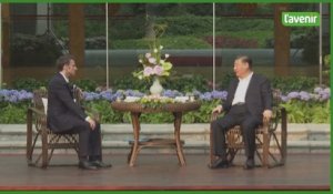 Guerre en Ukraine: Emmanuel Macron et Xi Jinping main dans la main pour le "retour de la paix"