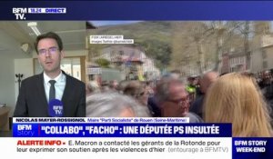 Nicolas Mayer-Rossignol, maire PS de Rouen: "Se faire insulter de 'collabo' ou de 'facho' est inacceptable et il faut le condamner"