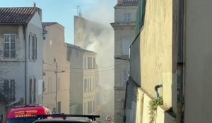 Effondrement Marseille, les images de l'immeuble