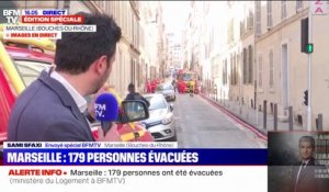 Immeuble effondré à Marseille: la brigade des pompiers cynophiles sur place pour chercher les survivants