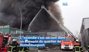 Allemagne : fumées toxiques dans l'air suite à un incendie