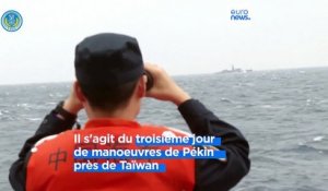 Manoeuvres autour de Taïwan : avions avec "munitions réelles" et porte-avions Shandong mobilisés