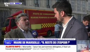 Marseille: "Le moral est excellent parce qu'on a un impératif: sauver des vies", affirme Jean-Pierre Cochet, adjoint au mairie en charge de la sécurité civile