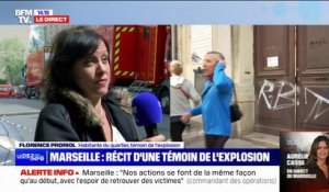 Effondrement à Marseille: cette habitante a échappé à quelques minutes près à l'explosion