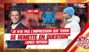 Lorient 0-0 OM : "Je n'ai pas l'impression que Tudor se remette en question" lance Rothen