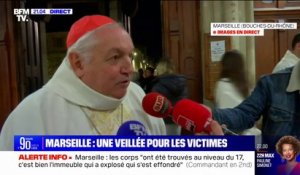 Immeubles effondrés à Marseille: Jean-Marc Aveline, cardinal de Marseille, salue une messe "réconfortante"