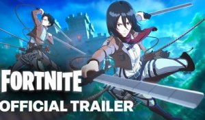 Fortnite - Eren Jaeger with ODM Gear and Thunder Spears Gameplay Trailer