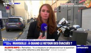 Immeubles effondrés à Marseille : 284 habitants évacués entre samedi soir et dimanche