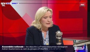 Marine Le Pen: "Il n'y a rien qui marche, tous les indicateurs sont au rouge"