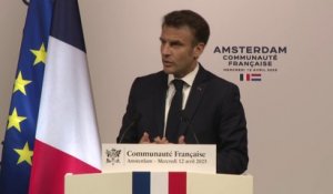 Emmanuel Macron: "Parfois en France, on pense qu'il y a que dans notre pays qu'il y a des changements"