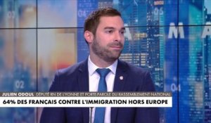Julien Odoul : «Il faut rendre notre pays inhospitalier pour cette immigration extra-européenne»