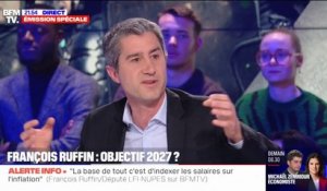 Présidentielle 2027: "Il faudra un capitaine à la tête de l'équipe, ce ne sera pas forcément moi" explique François Ruffin (LFI)