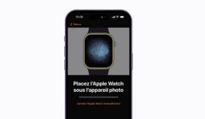 Apple Watch - Jumeler et configurer