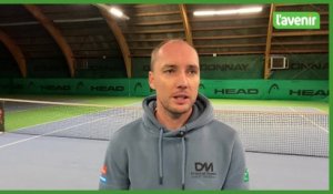 Tennis: le Liégeois Gauthier Onclin vu par son coach Steve Darcis