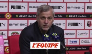Genesio : « Mon équipe est forte dans la tempête » - Foot - L1 - Rennes