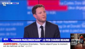 Clément Beaune: "Je n'ai aucune leçon à recevoir de Marine Le Pen"