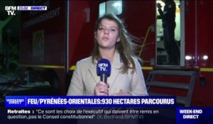 Pyrénées-Orientales: un premier incendie d'été, en avril