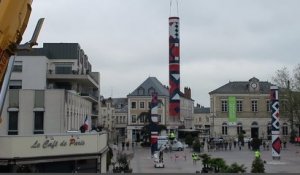 VIDEO. Châteauroux : les trois colonnes de Rougemont ont quitté la place de la République