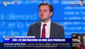 Philippe Brun, député PS: "On a l'impression que les discours du président de la République sont écrits par ChatGPT"