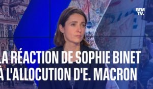 Allocution d'Emmanuel Macron: la réaction de Sophie Binet, la secrétaire générale de la CGT