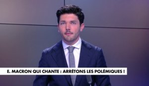 L'édito de Florian Tardif : «Emmanuel Macron qui chante : arrêtons les polémiques !»